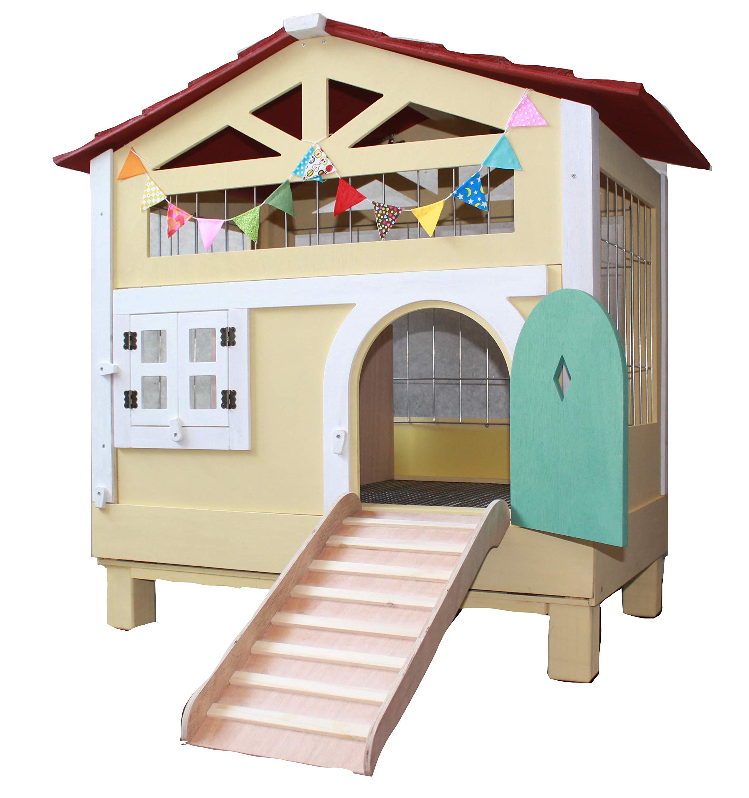 Laki 北欧デザインペットハウス うさぎ 小動物 ケージ 弐番館 Laki様専用 北欧デザインペットハウス うさぎ 小動物 ケージ 弐番館